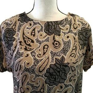 BLOCK Island Petites Womens Top Shirt Size 9/10